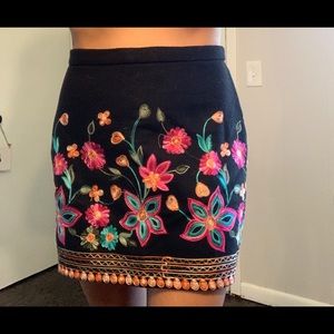 Embroidered Skirt